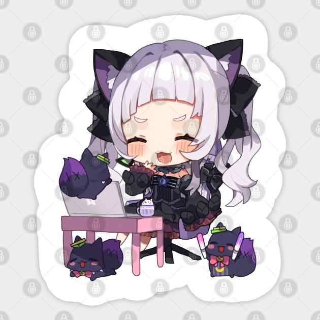 Murasaki Shion Hololive Sticker by Soonymarwick